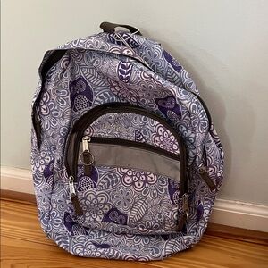 Floral Pattern Backpack